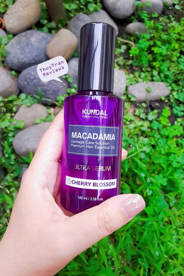Kundal Macadamia Damage Care Solution Premium Essential Oil - Cherry Blossom review photo by ThuyTran
