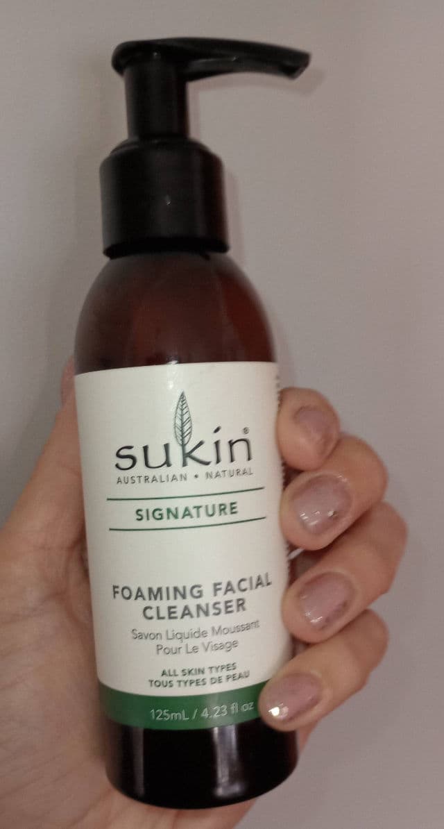 Sukin Foaming Facial Cleanser review photo by Angyp
