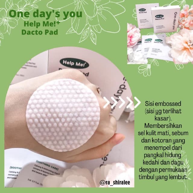 One-day's you Help Me Dacto Pad review photo by shiralee