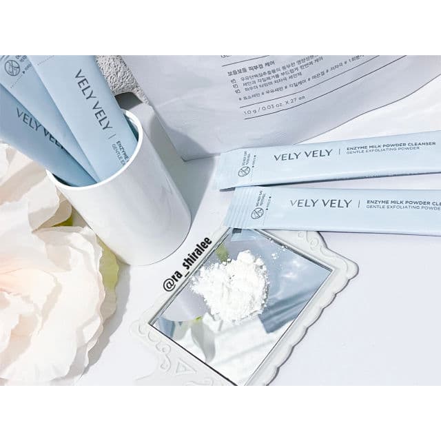 Vely Vely Enzyme Milk Powder Cleanser review photo by shiralee