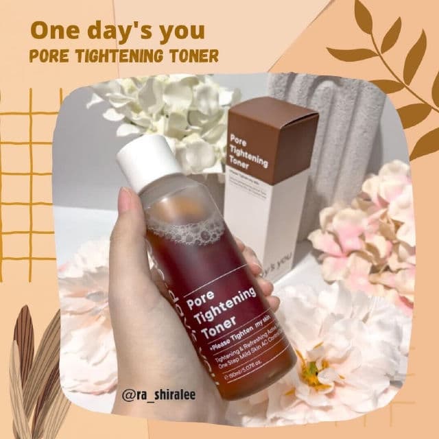 One-day's you Pore Tightening Toner review photo by shiralee