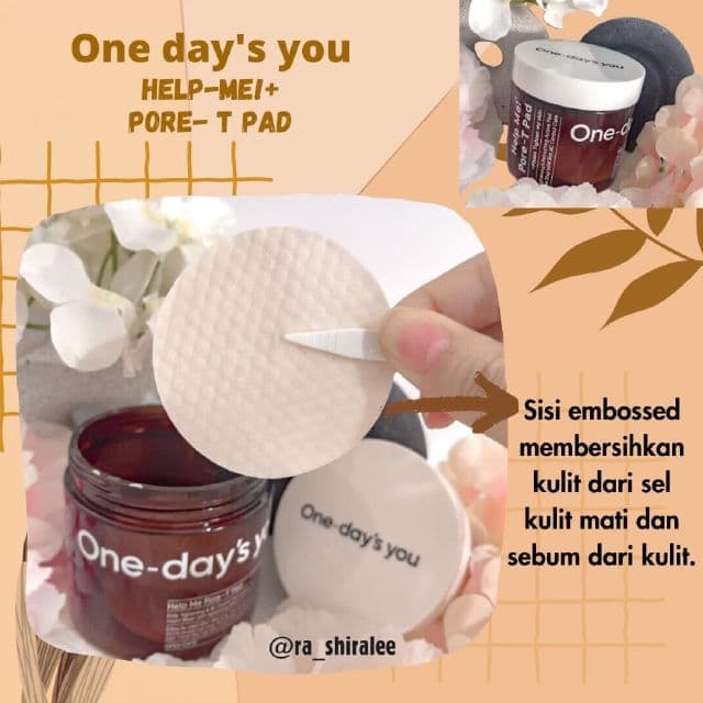One-day's you Help Me Pore-T Pad review photo by shiralee
