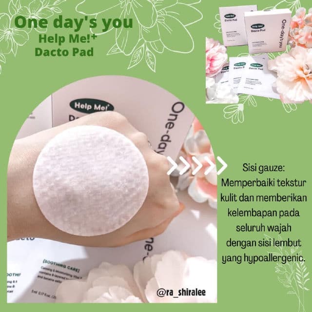 One-day's you Help Me Dacto Pad review photo by shiralee