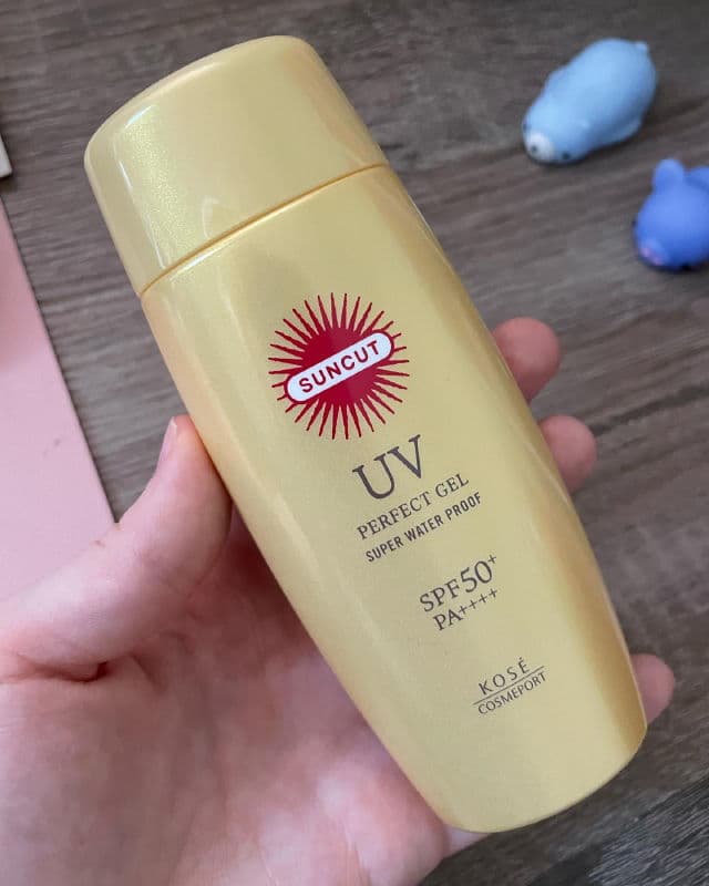 Kose Suncut UV Super Waterproof Perfect Protect Gel SPF 50+ PA++++ review photo by subtleglows