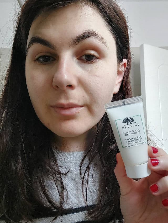 Origins Checks and Balances, Frothy Face Wash review photo by natiLar