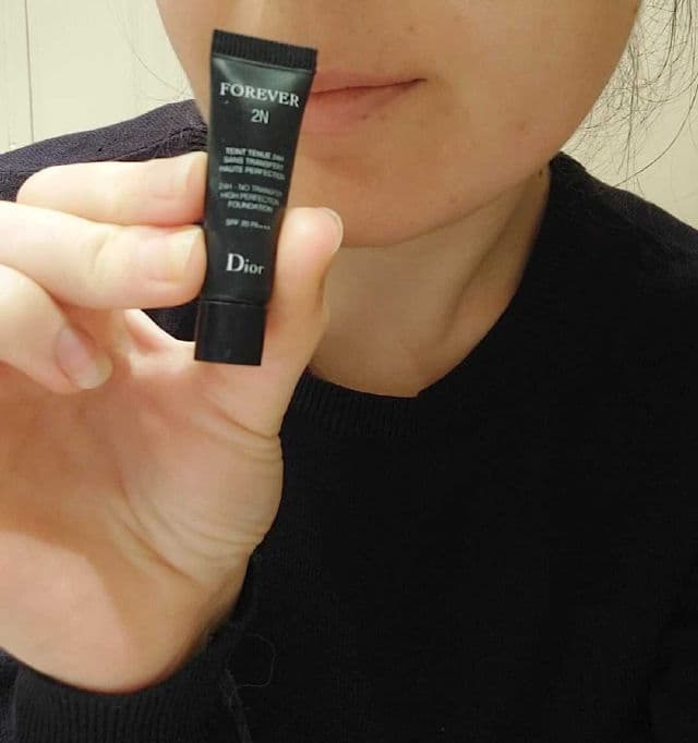 Dior Forever Skin Glow 24H Wear Hydrating Foundation review photo by natiLar