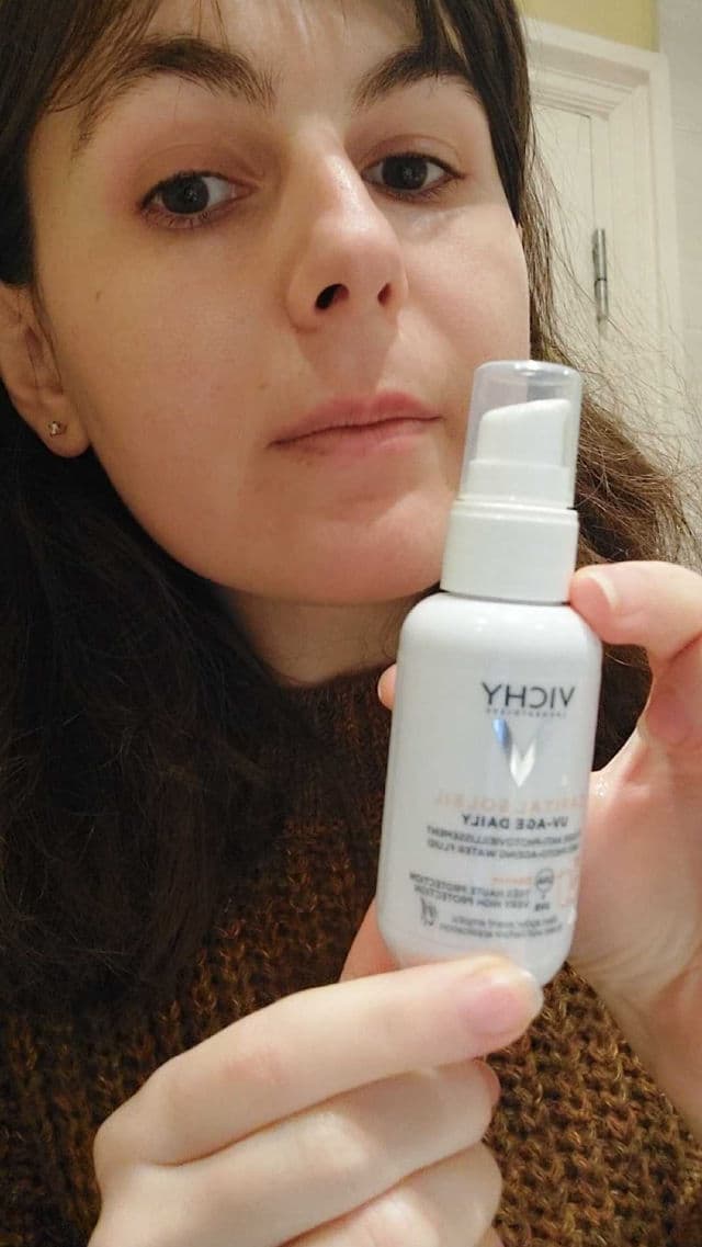 Vichy Capital Soleil UV-Age Daily SPF50+  review photo by natiLar