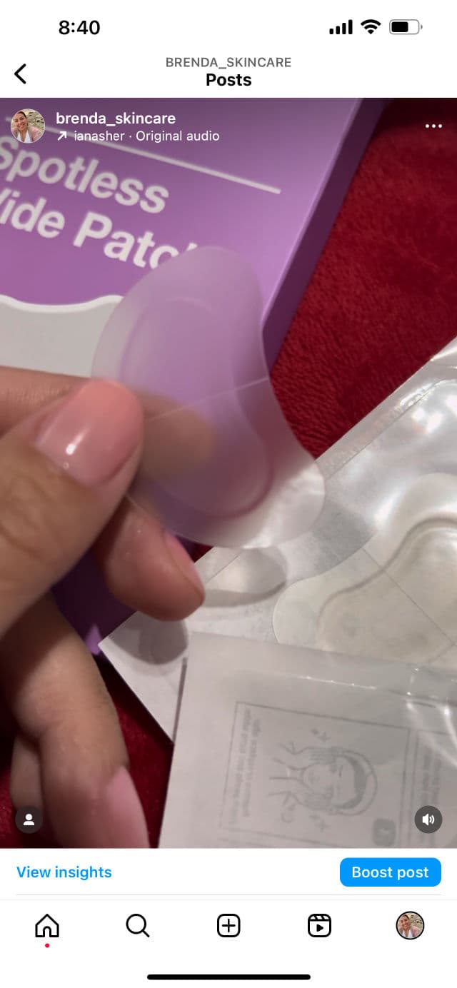 Glam Up Spotless Wide Patch review photo by brendaskincare