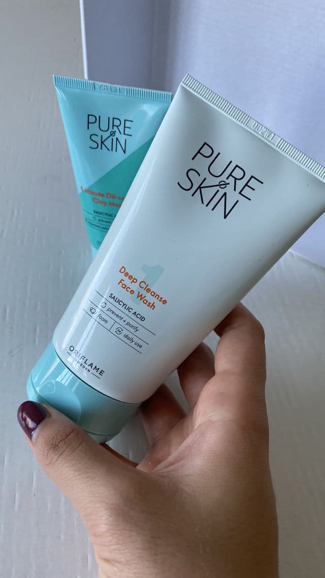 Oriflame Pure Skin Deep Cleanse Face Wash review photo by micyduffs