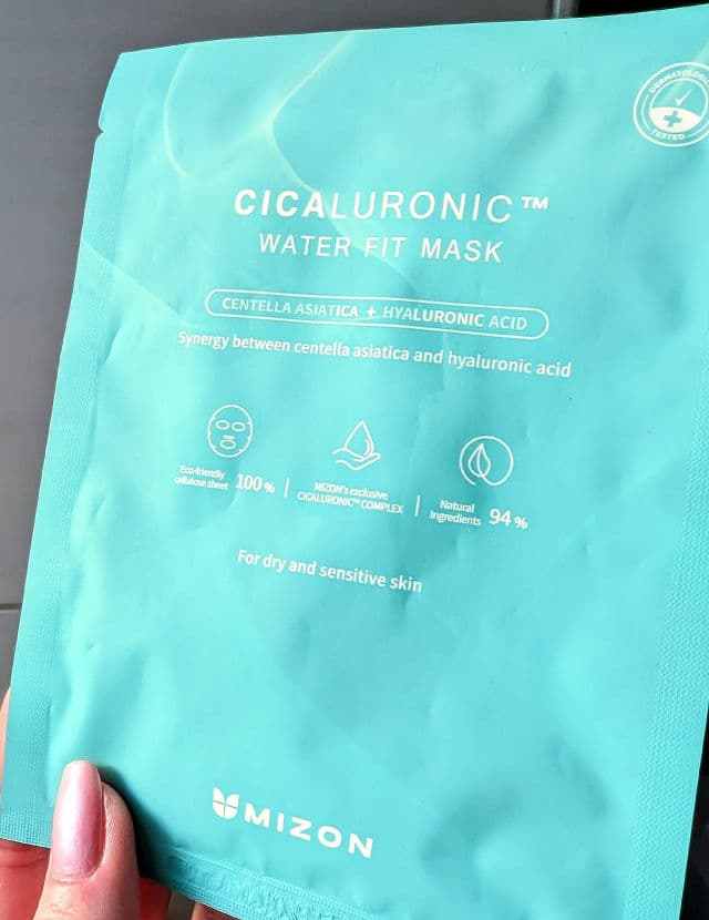 Mizon Cicaluronic Water Fit Mask  review photo by doreen