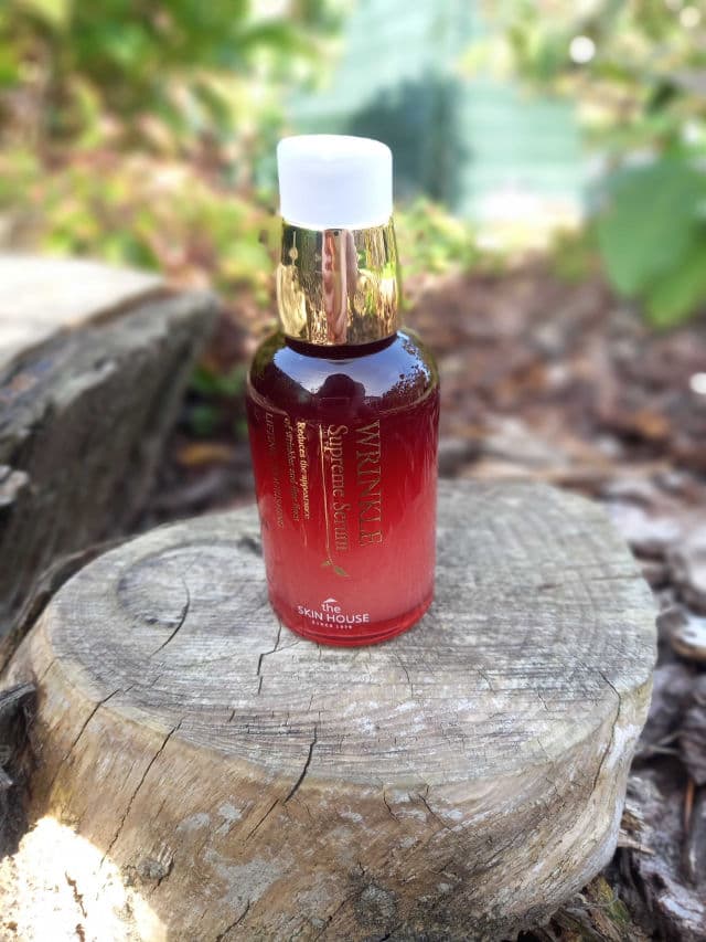 The Skin House Wrinkle Supreme Serum review photo by Nisjeography