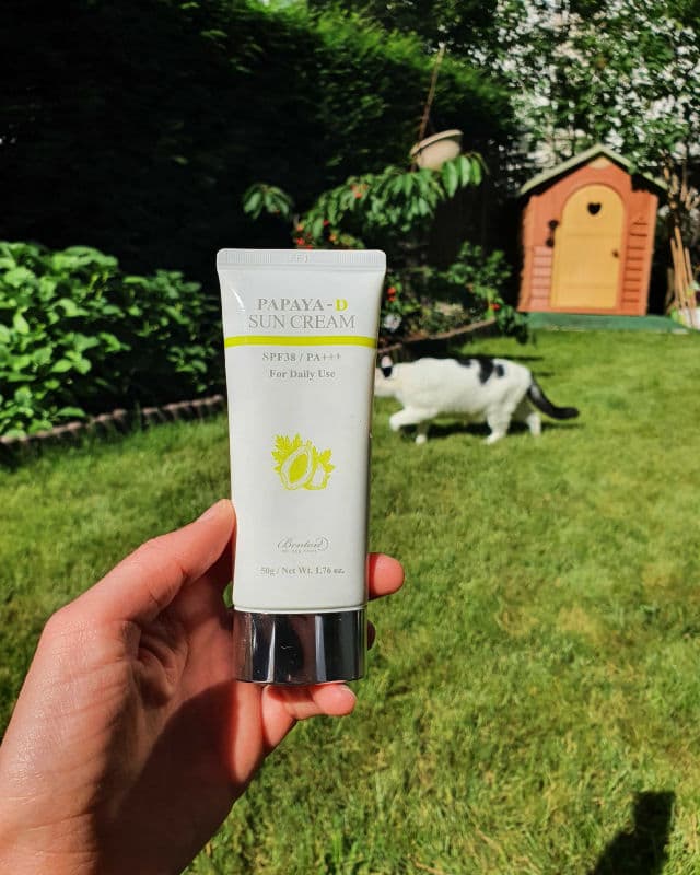 BENTON Papaya D-Sun Cream SPF 38/PA+++ review photo by ValeriaSp