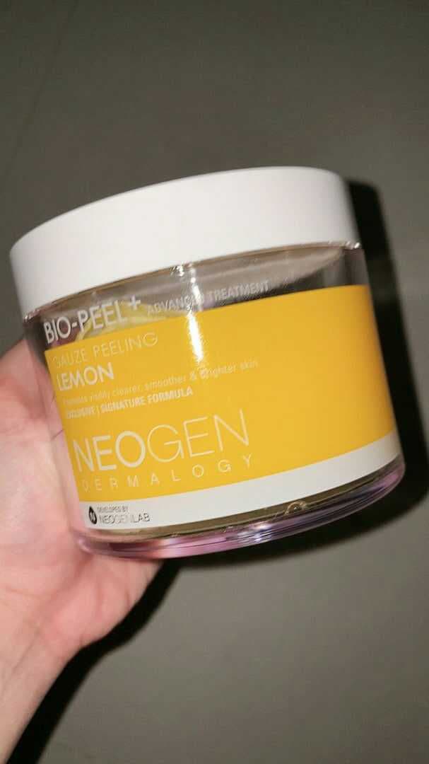 NEOGEN Dermalogy Bio-Peel Gauze Peeling Lemon review photo by PickyChava