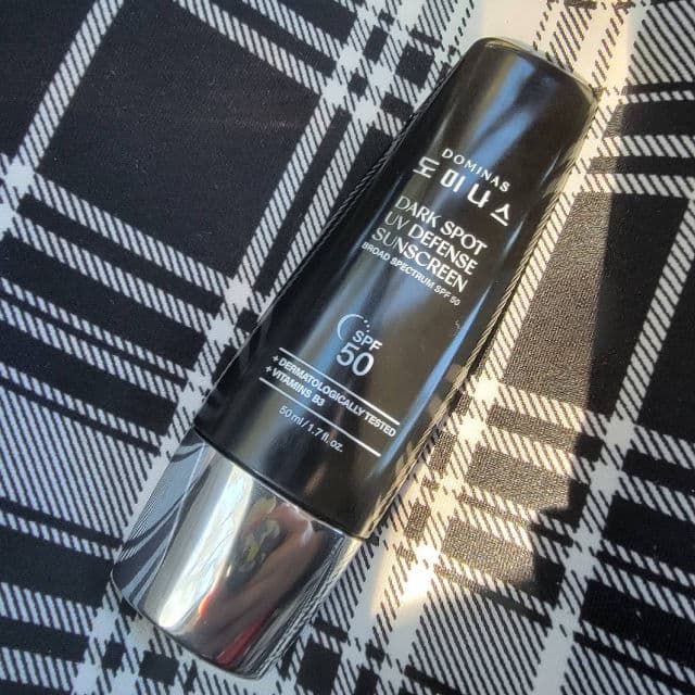 Dark Spot UV Defense Sunscreen SPF50 product review