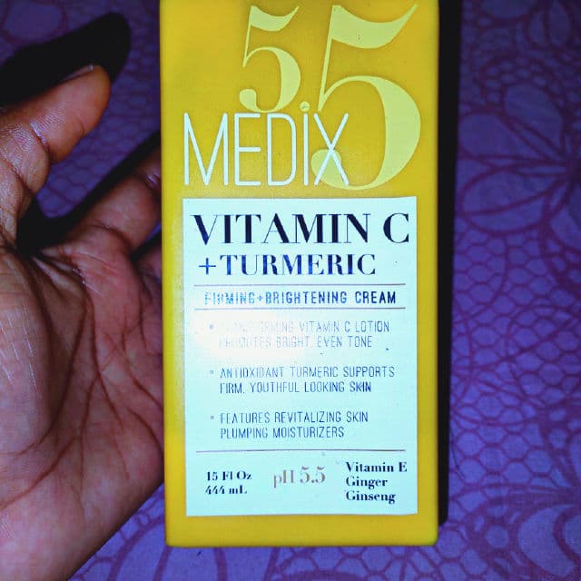 Medix 5.5 Vitamin C + Turmeric Firming + Brightening Cream review photo by Myskincarediaries