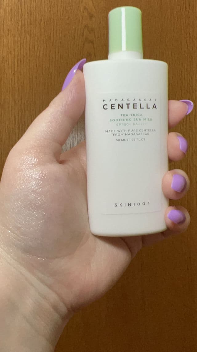 Madagascar Centella Tea-Trica Soothing Sun Milk SPF50+ PA++++ product review