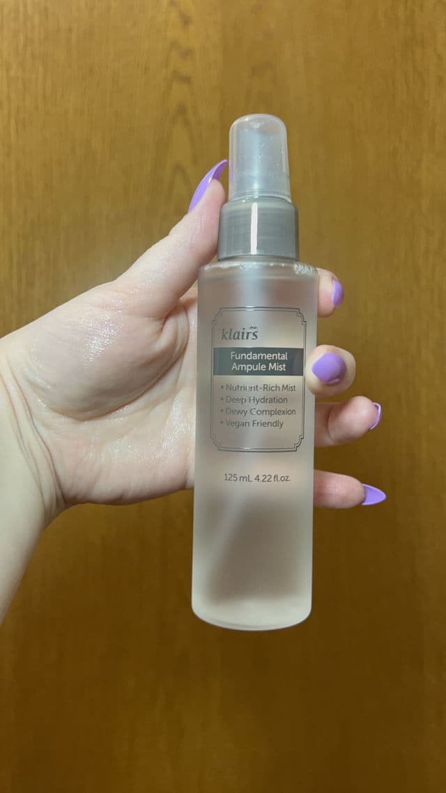 Fundamental Ampule Mist product review