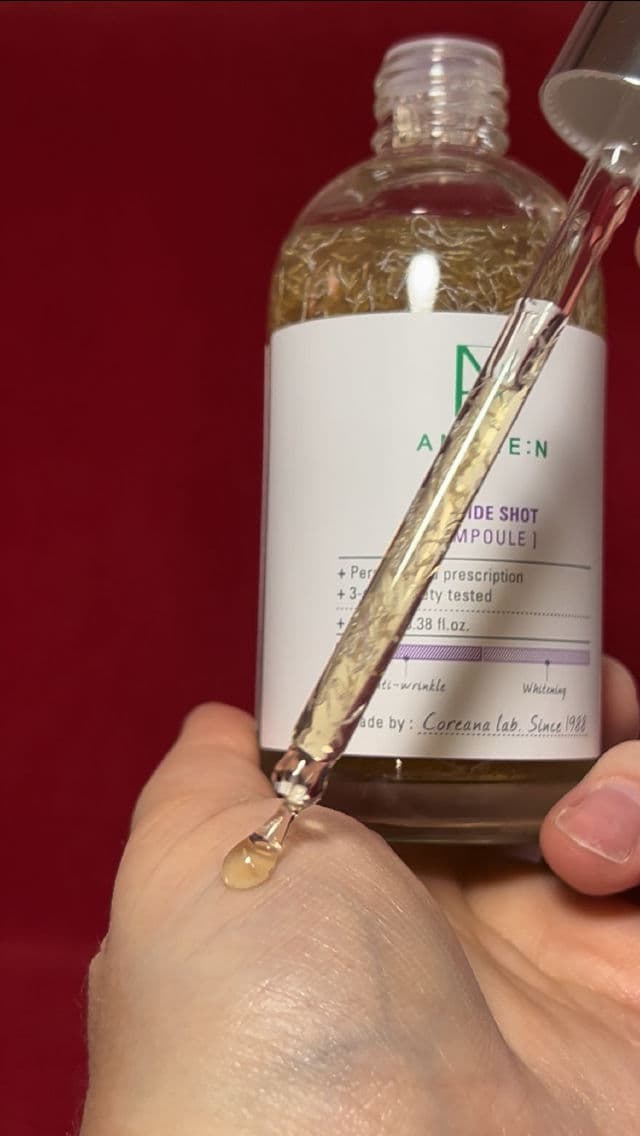 AMPLE:N Peptide Shot Serum review photo by MeaningInMakeup