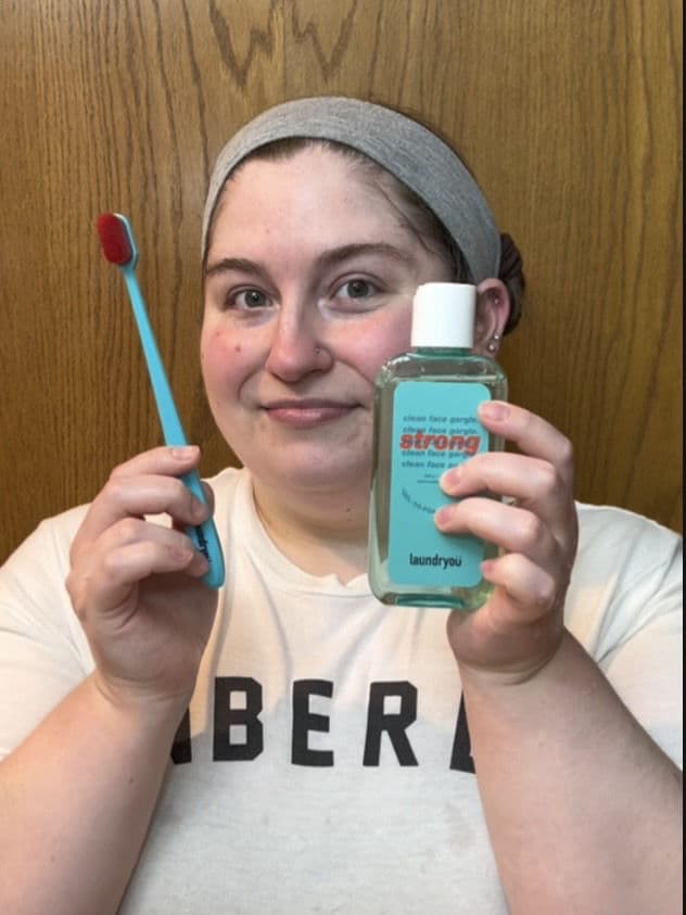 Clean Face Gargle Gel-to-Foam Cleanser Strong product review