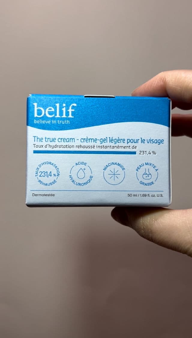 belif The True Cream Aqua Bomb review photo by MeaningInMakeup