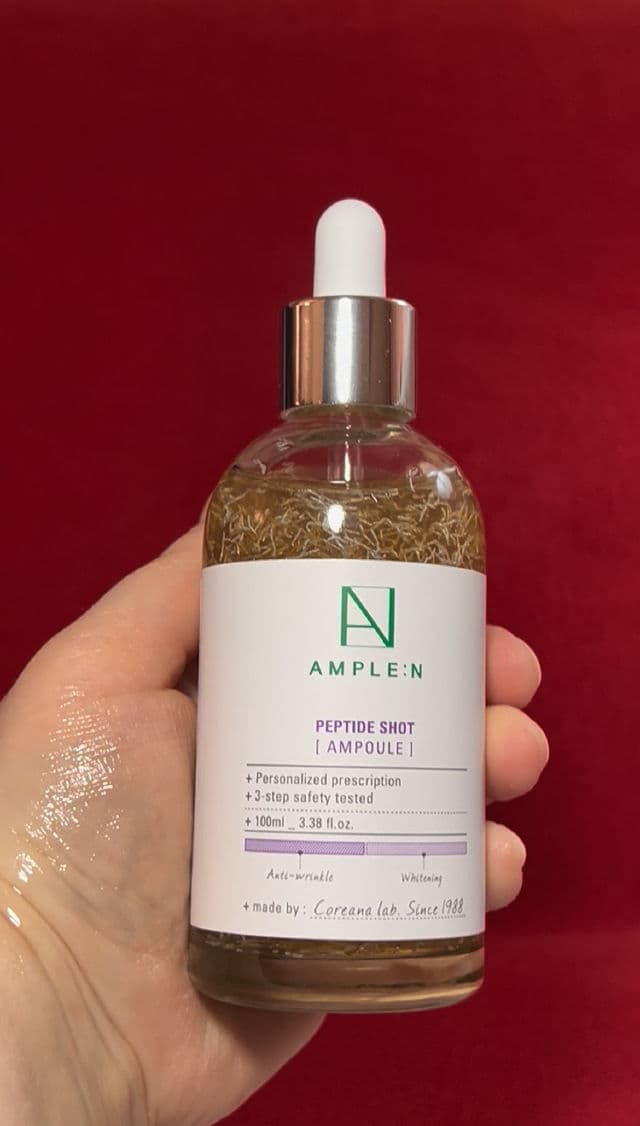 AMPLE:N Peptide Shot Serum review photo by MeaningInMakeup