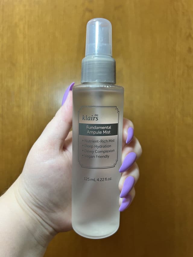 Fundamental Ampule Mist product review