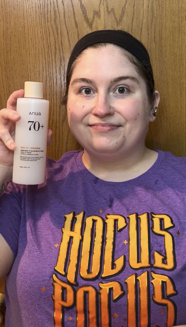 Rice 70+ Glow Milky Toner product review