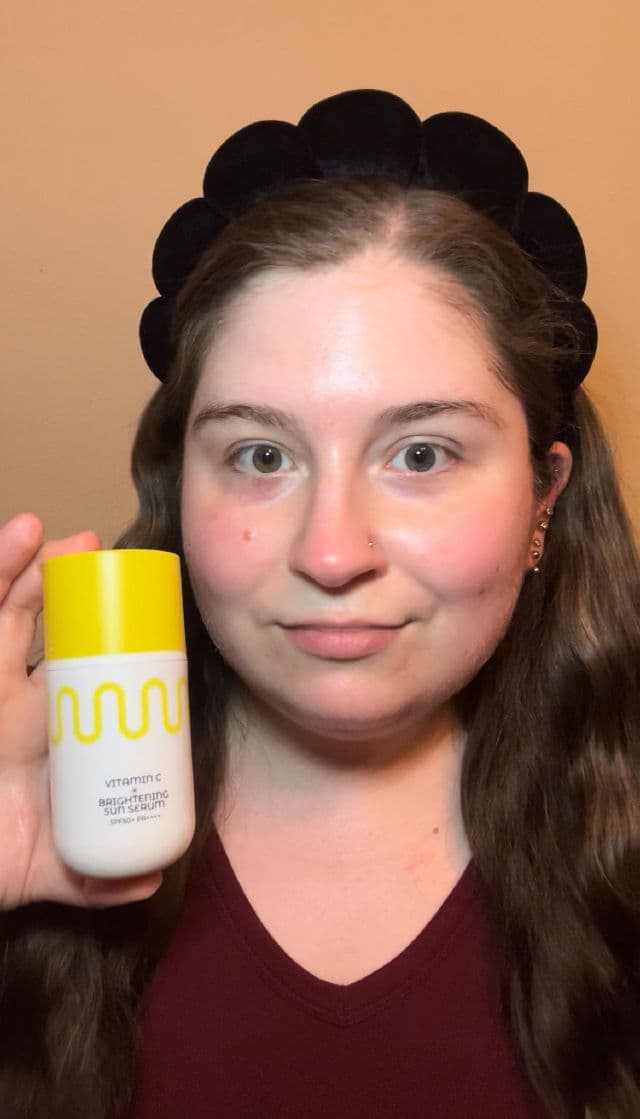 Vitamin C Brightening Sun Serum SPF50+ PA++++  product review