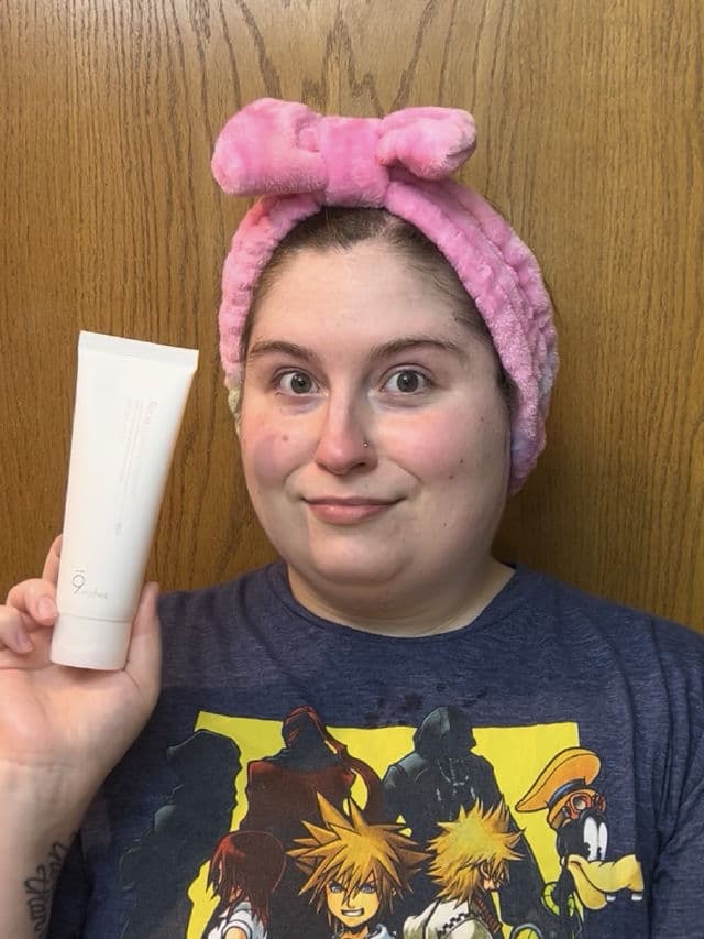 9Wishes Rice Foaming Cleanser review photo by MeaningInMakeup