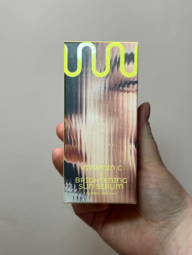 Vitamin C Brightening Sun Serum SPF50+ PA++++  product review