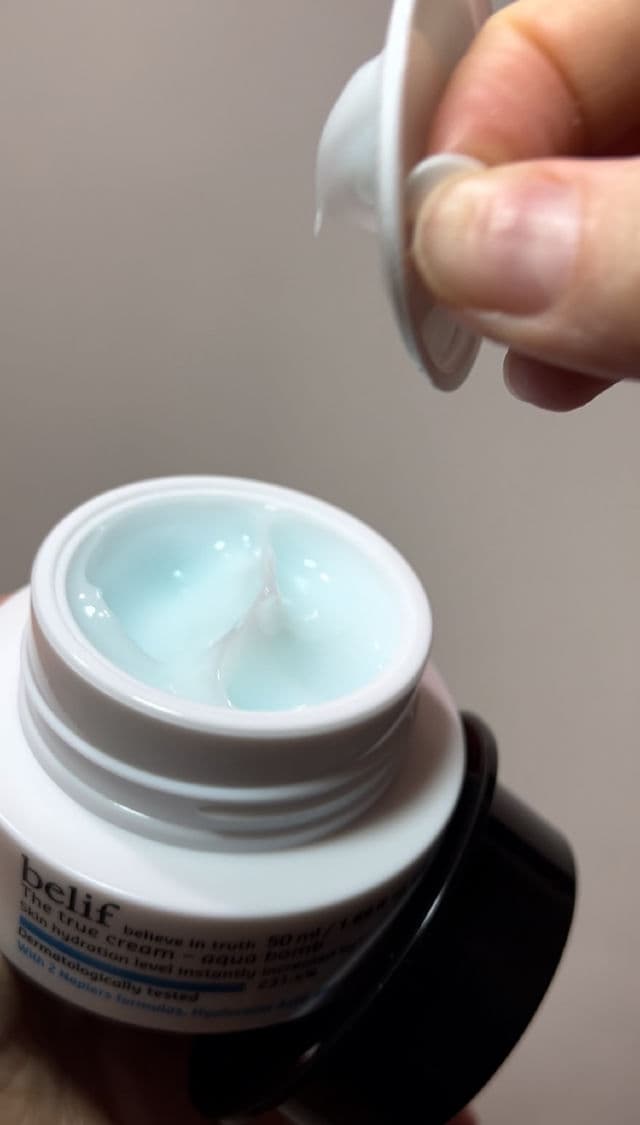 belif The True Cream Aqua Bomb review photo by MeaningInMakeup