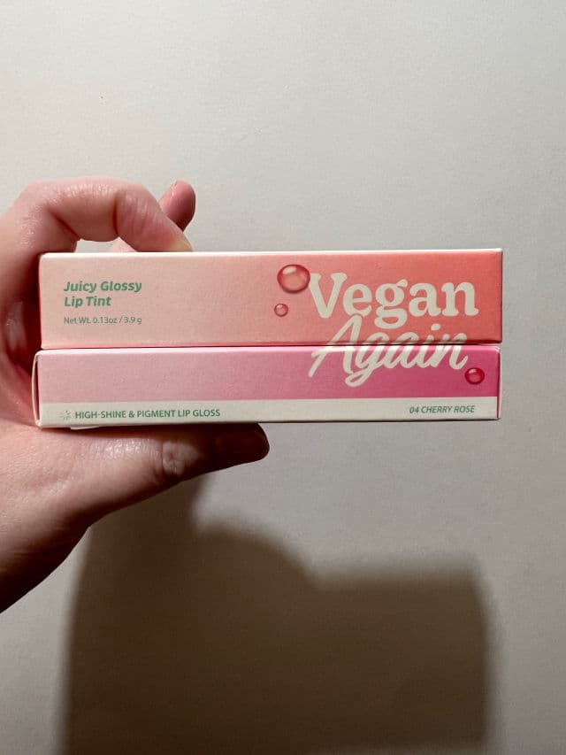 Vegan Again Juicy Glossy Lip Tint product review