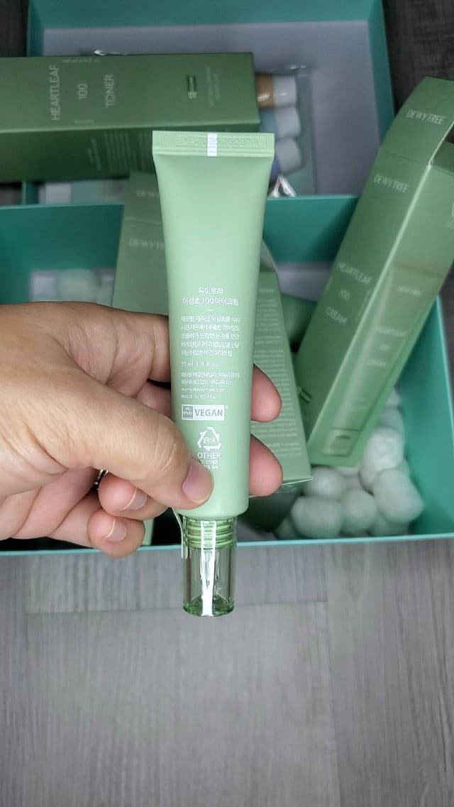 Heartleaf 100 Eye Cream product review