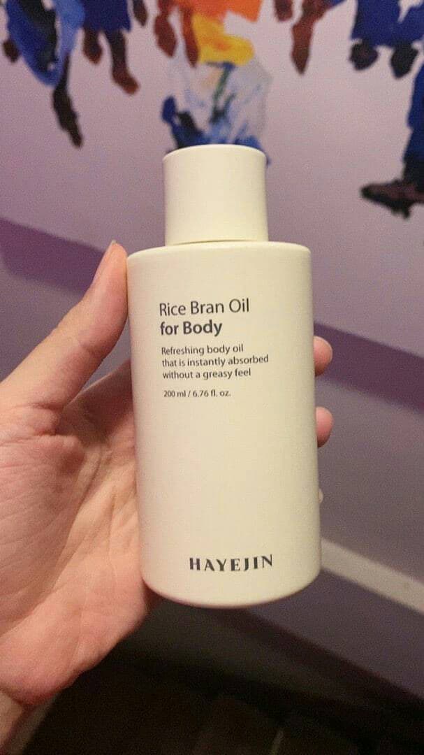 HAYEJIN Refreshing Rice Bran Oil for Body review photo by ClaireZaelani