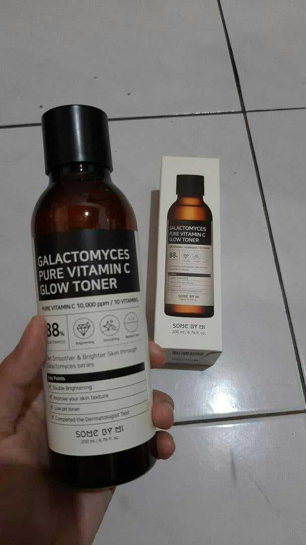 Some By Mi Galactomyces Pure Vitamin C Glow Toner review photo by ClaireZaelani