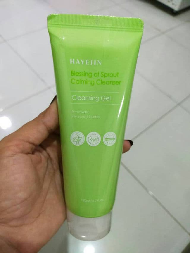 HAYEJIN Organic Hypoallergenic Blessing of Sprout Calming Cleansing Gel review photo by ClaireZaelani