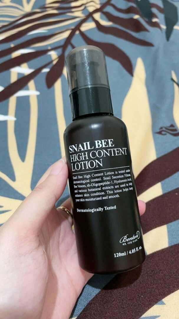 BENTON Snail Bee High Content Lotion review photo by ClaireZaelani