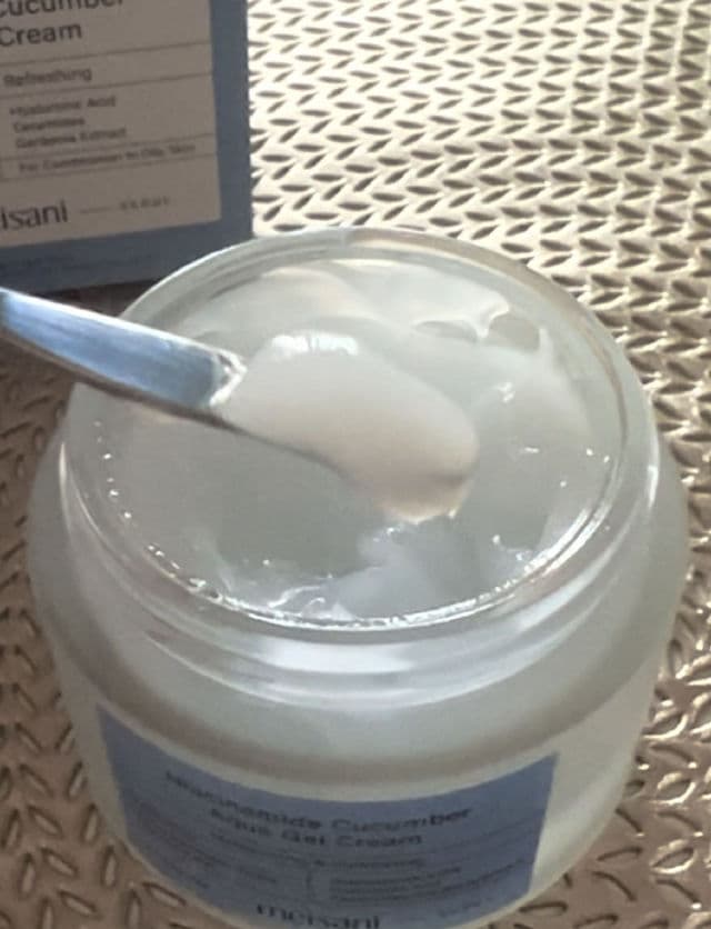 Meisani Niacinamide Cucumber Aqua Gel Cream review photo by lovelyprettytips