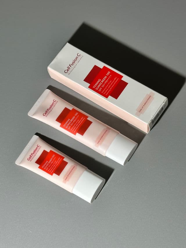 Cell Fusion C Advanced Clear Sunscreen 100 SPF50+/PA++++ review photo by RBme