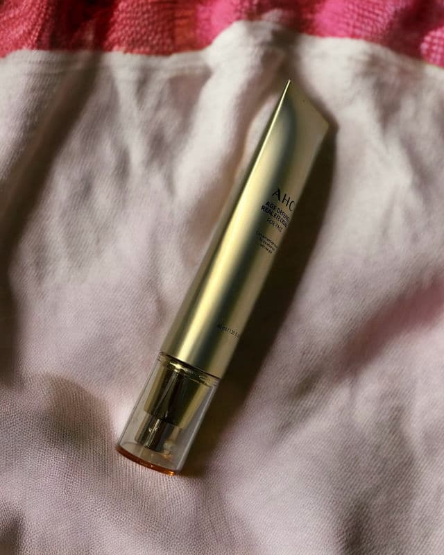 AHC Age Defense Real Eye Cream for Face review photo by RBme