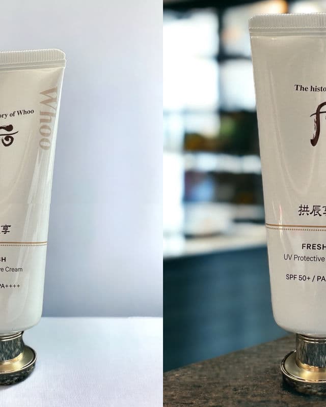 The History of Whoo Gongjinhyang Jin Hae Yoon Sun Cream SPF 50+ PA+++  review photo by RBme