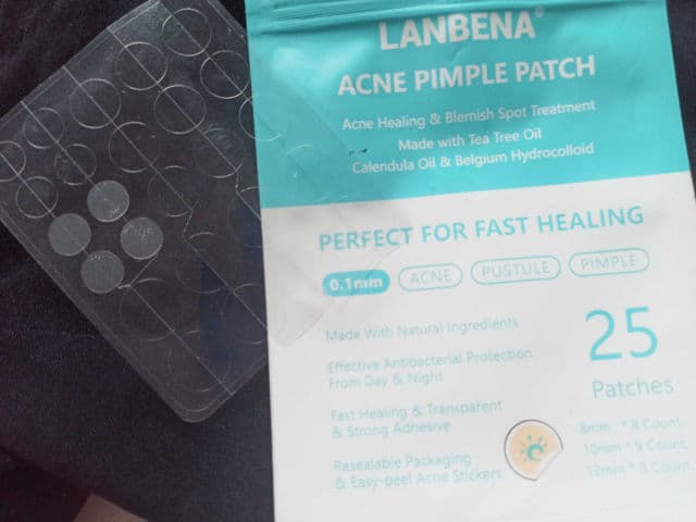 Lanbena Acne Pimple Patch for Daytime review photo by prisskindiaries