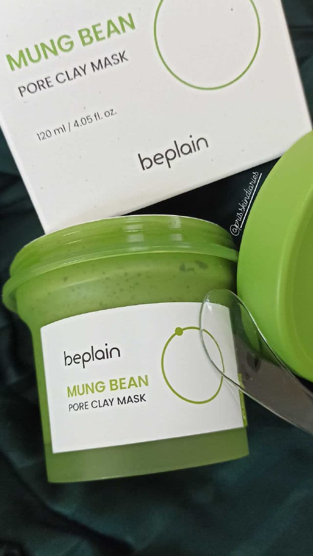 Beplain Mung Bean Pore Clay Mask review photo by prisskindiaries