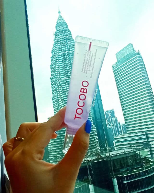 Tocobo Collagen Brightening Eye Gel Cream review photo by prisskindiaries
