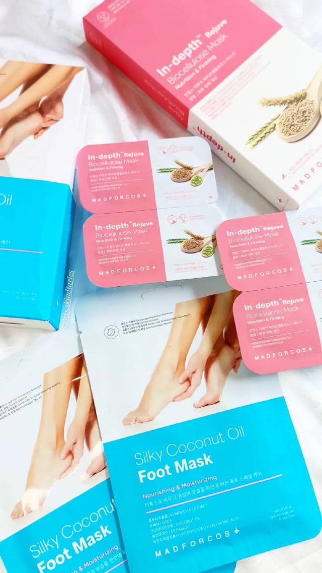 MADFORCOS Silky Coconut Oil Foot Mask review photo by prisskindiaries
