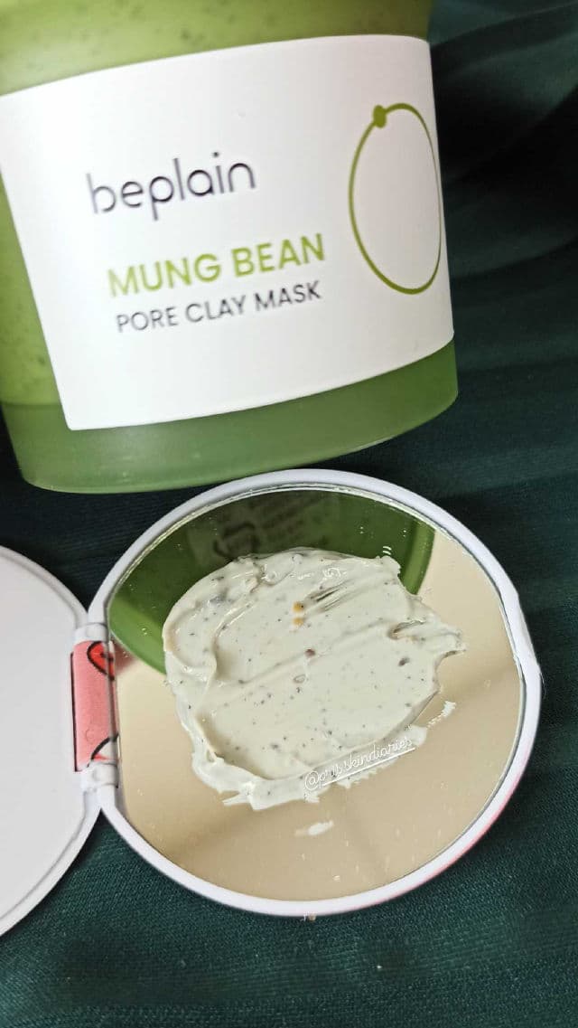 Beplain Mung Bean Pore Clay Mask review photo by prisskindiaries