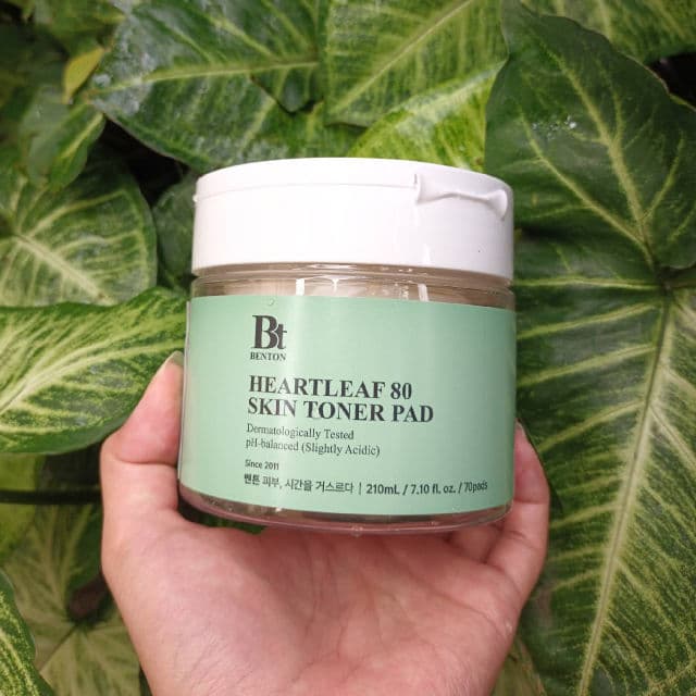 BENTON Heartleaf 80 Skin Toner Pad review photo by Avrelayne