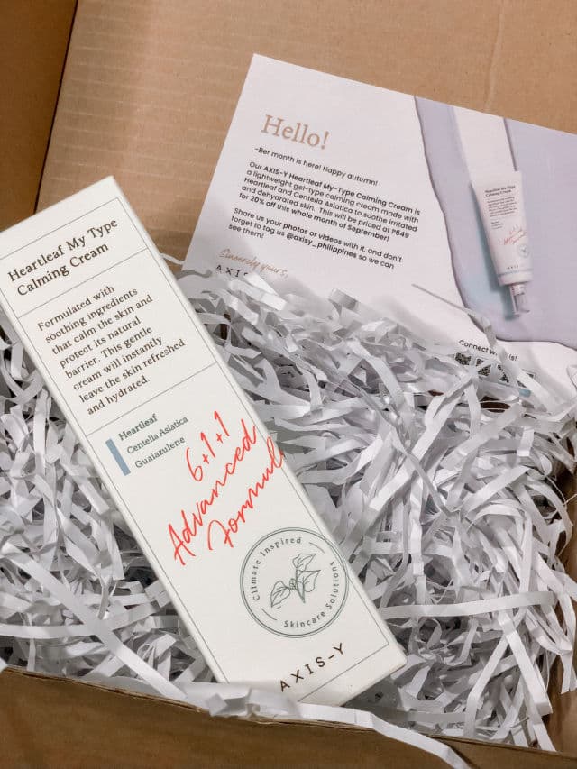AXIS-Y Heartleaf My Type Calming Cream review photo by Sophiaeiou