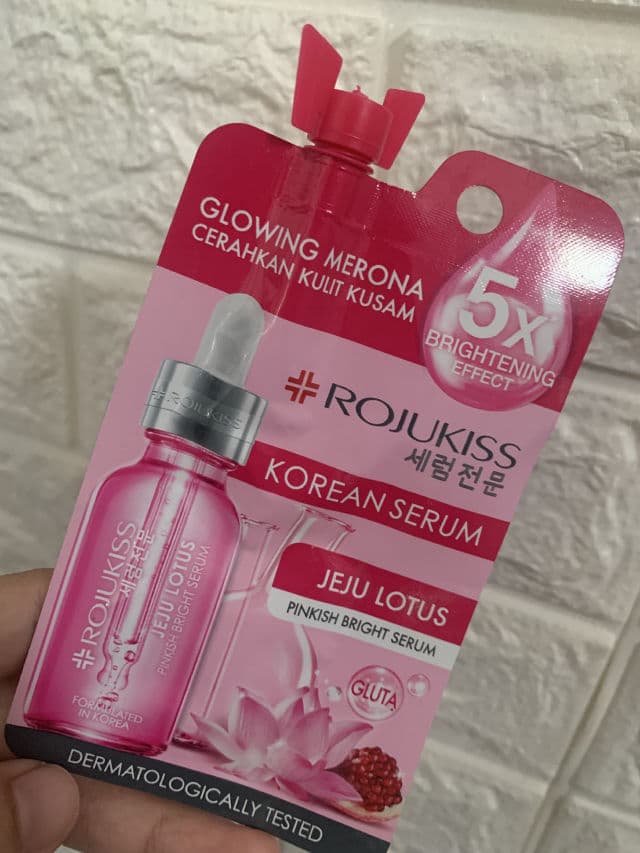Rojukiss Jeju Lotus Pinkish Bright Korean Serum review photo by Pickyyaaa