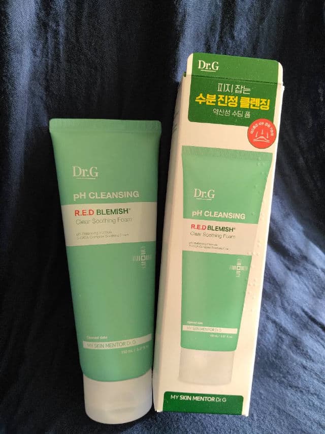 DR.G pH Cleansing Red Blemish Clear Soothing Foam review photo by NikkiJames023